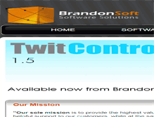 Tablet Screenshot of brandonsoft.com